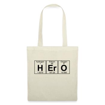 H-Er-O (hero) - Full - Stoffbeutel - Natur - Vorne