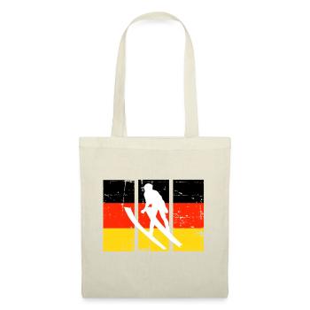 Saut à ski Sports d’hiver Allemagne - Sac en tissu - nature - Devant