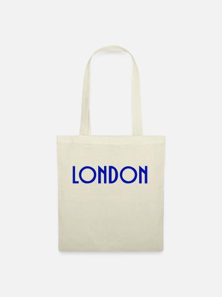 London - Stoffbeutel - Natur
