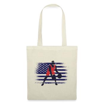 Basketball Fan Jersey USA Flag - Tote Bag - nature - Front