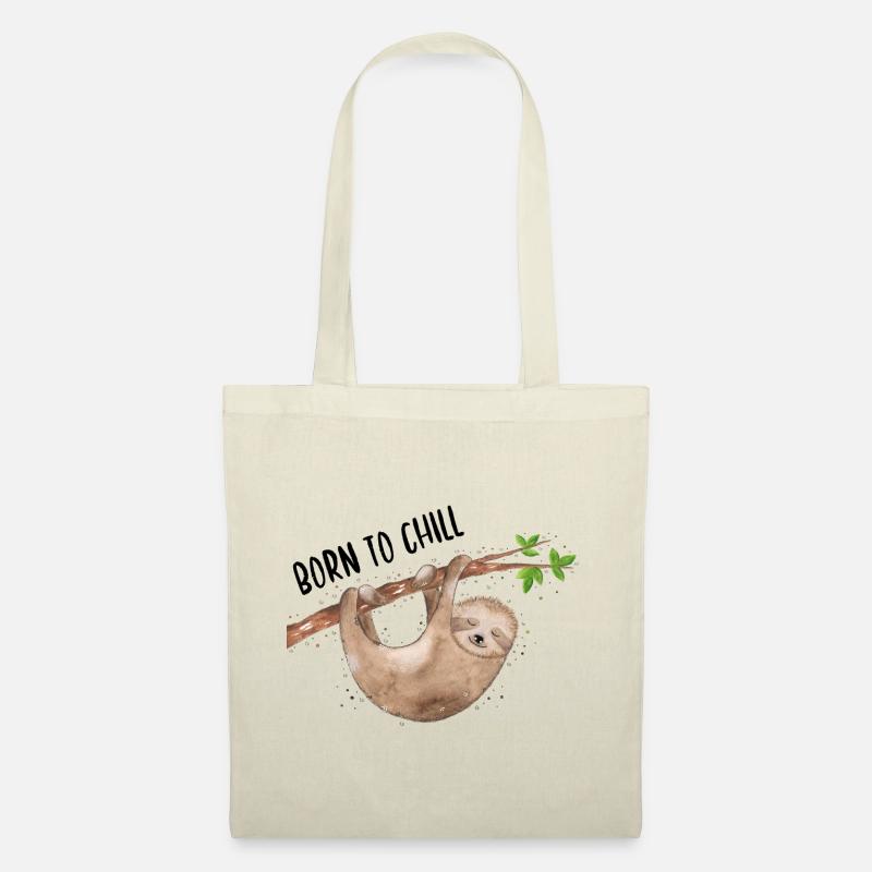 Sloth Chill - Sac en tissu - nature