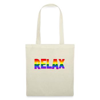 RELAX - Relax - Relax - chill - chill - Sac en tissu - nature - Devant