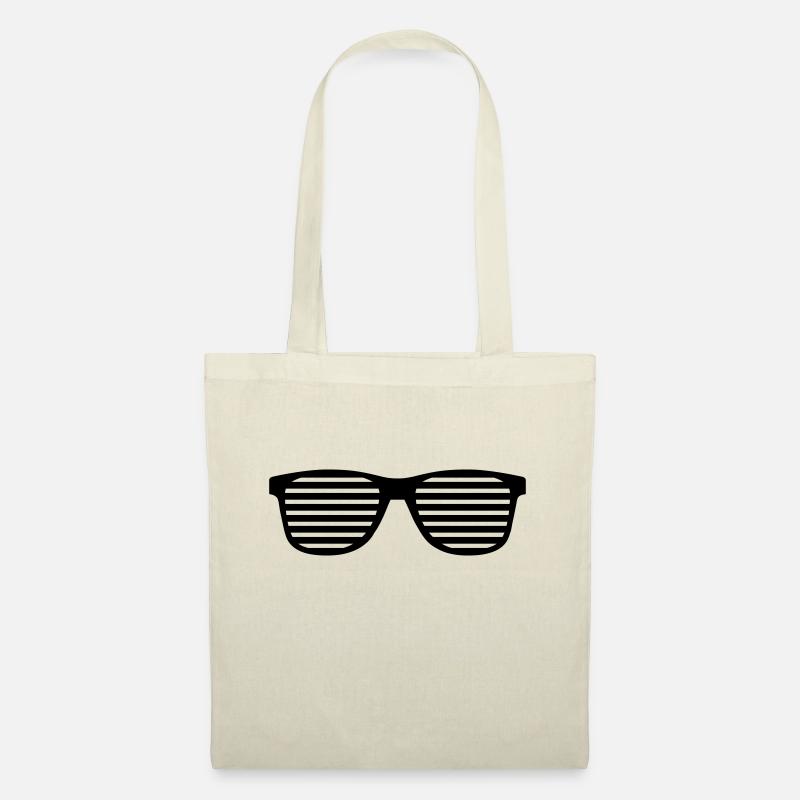 Kanye West - Brille - Sonnenbrille - Stoffbeutel - Natur