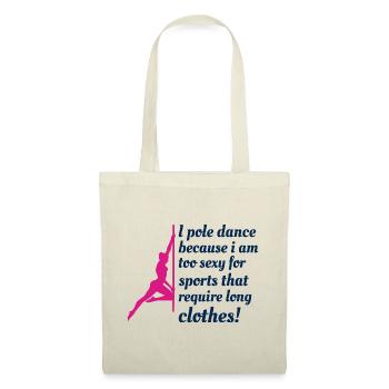 Pole Sport Dance Dancer Competition Acrobatics - Tote Bag - nature - Front