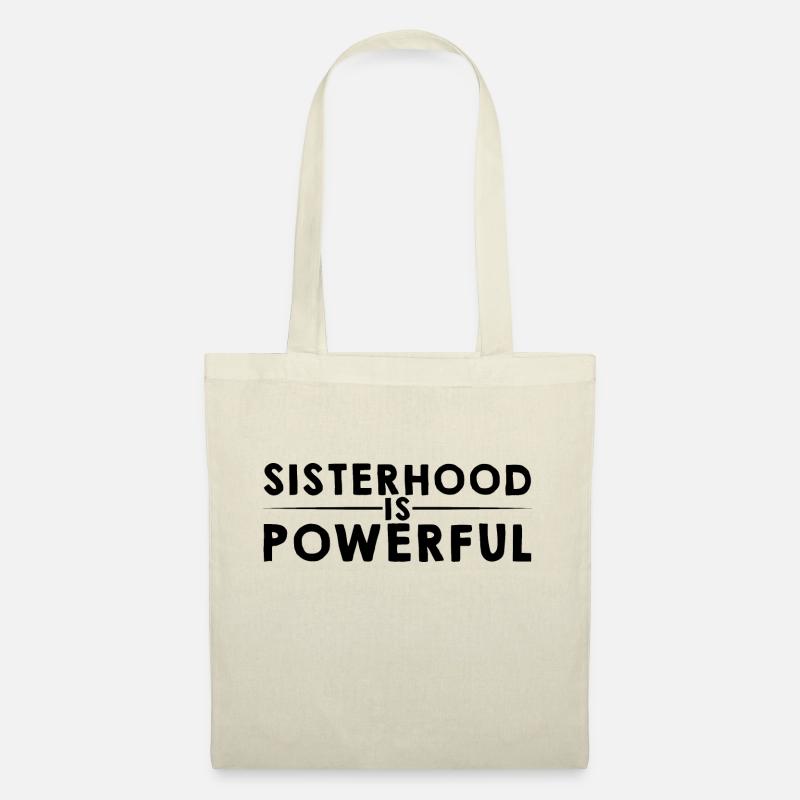 Sisterhood is Powerful 9 - Stoffbeutel - Natur