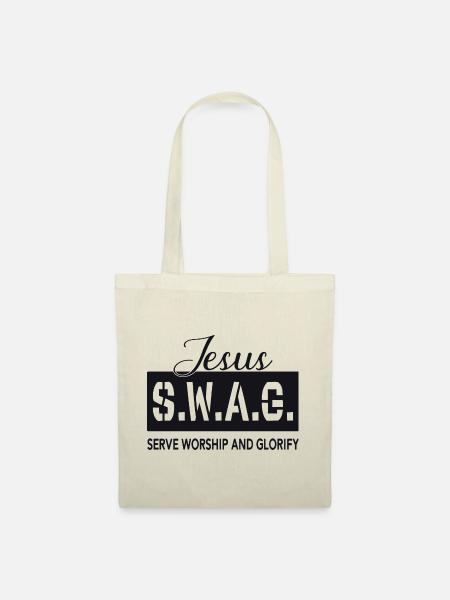 Jesus Swag - Stoffbeutel - Natur