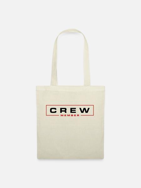 Crew Mitglied - Stoffbeutel - Natur