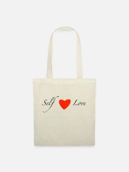 self love - Stoffbeutel - Natur