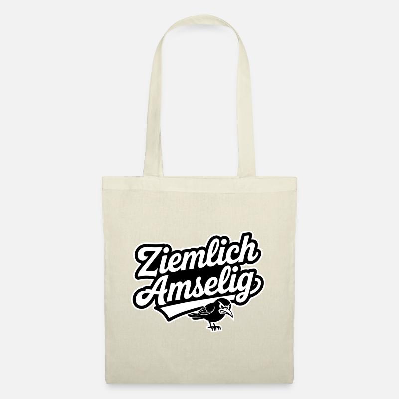 Ziemlich Amselig - Funny Deutsche Memes - Stoffbeutel - Natur