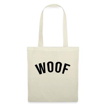 WOOF - Stoffbeutel - Natur - Vorne