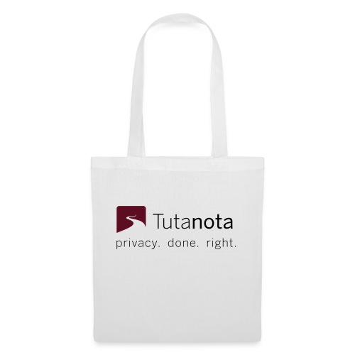 Tutanota - Privacy. Done. Right. - Sac en tissu