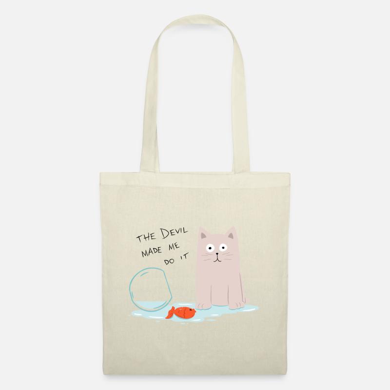 The Devil Made Me Do It - Tote Bag - nature