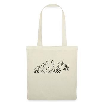 Moto Moto Moto Cadeau Cyclomoteur Motocycliste - Sac en tissu - nature - Devant