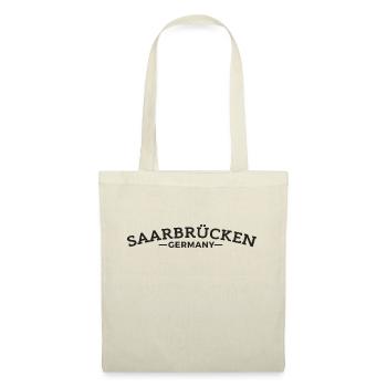Saarbrücken Allemagne idée cadeau maison - Sac en tissu - nature - Devant