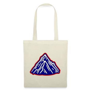 Montagnes Symbole des Alpes - Sac en tissu - nature - Devant