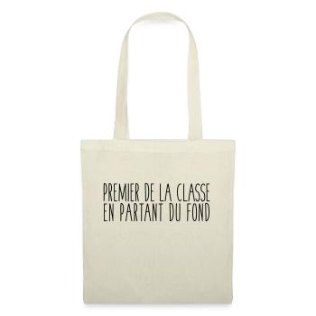 Premier de la classe - Sac en tissu - nature - Devant