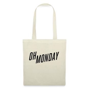 oh monday - Sac en tissu - nature - Devant