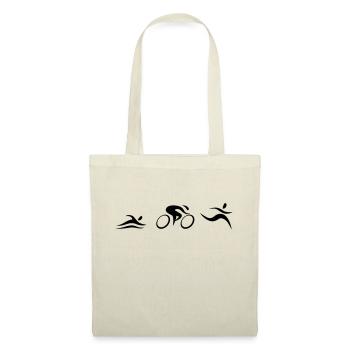 triatlon - Sac en tissu - nature - Devant