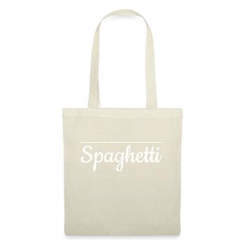 spaghetti - Sac en tissu - nature - Devant