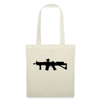 Swiss army, Sig SG 552 automatic assault rifle - Stoffbeutel - Natur - Vorne