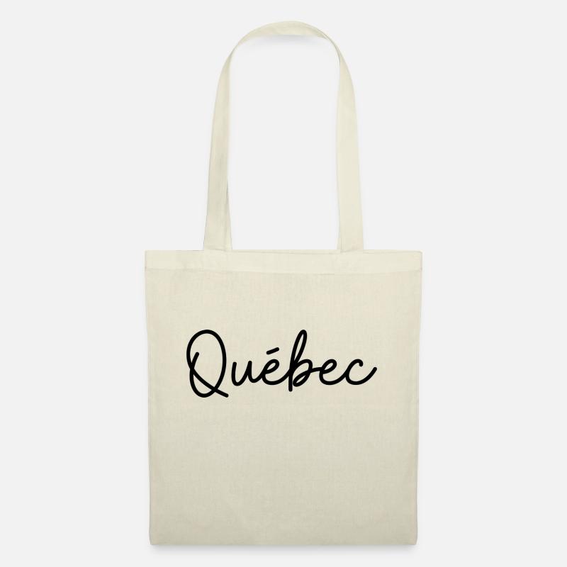 Geschenkidee für Quebec City - Stoffbeutel - Natur