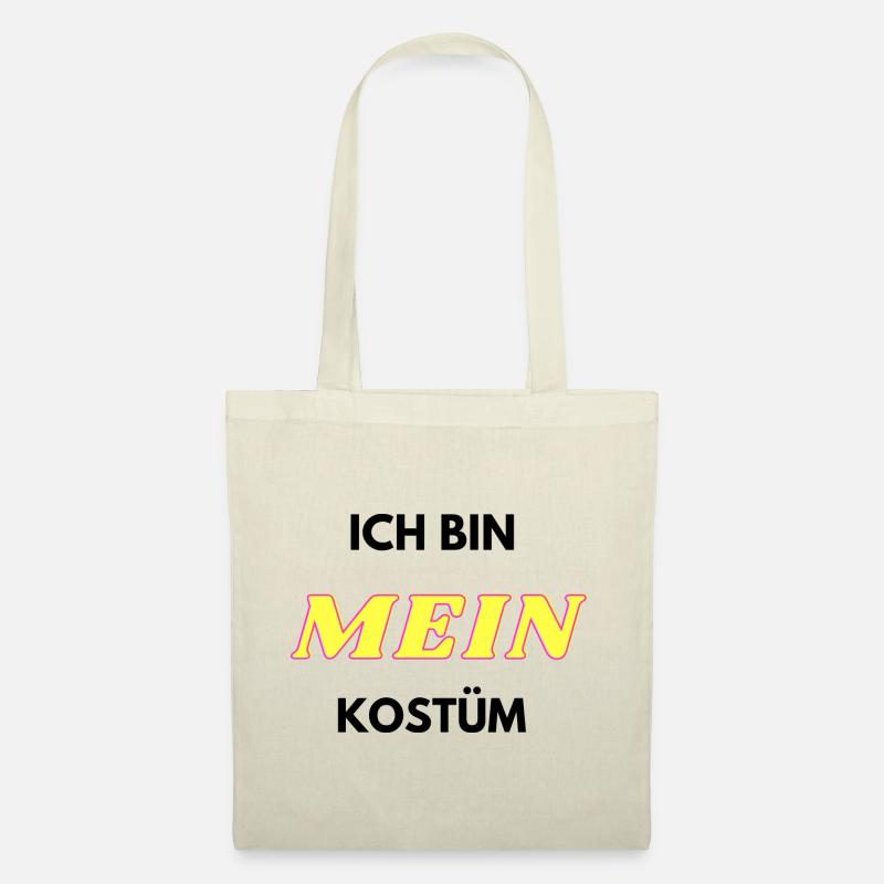 Ich bin MEIN Kostüm - Stoffbeutel - Natur