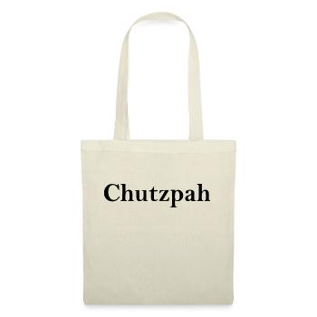 Chutzpah - Sac en tissu - nature - Devant