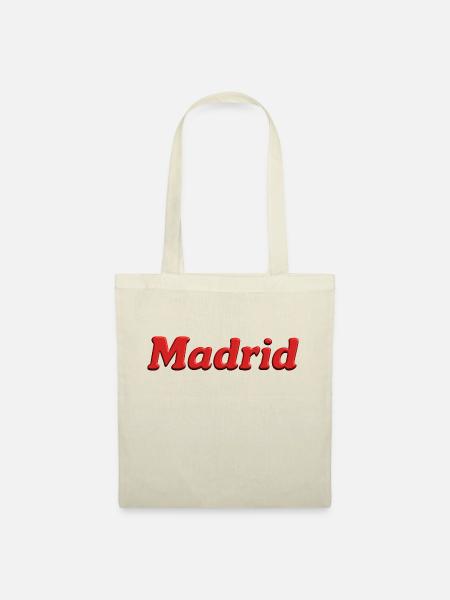 Madrid - Stoffbeutel - Natur
