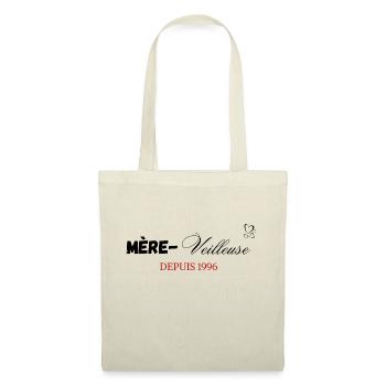 Mère veilleuse depuis 1996 - Sac en tissu - nature - Devant