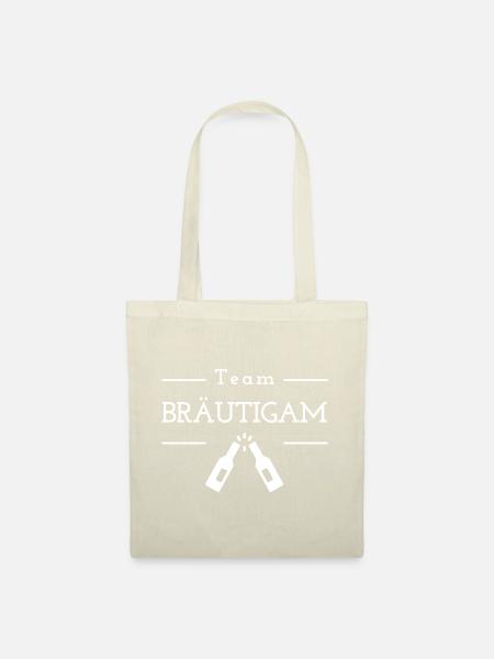 Team Bräutigam - Stoffbeutel - Natur