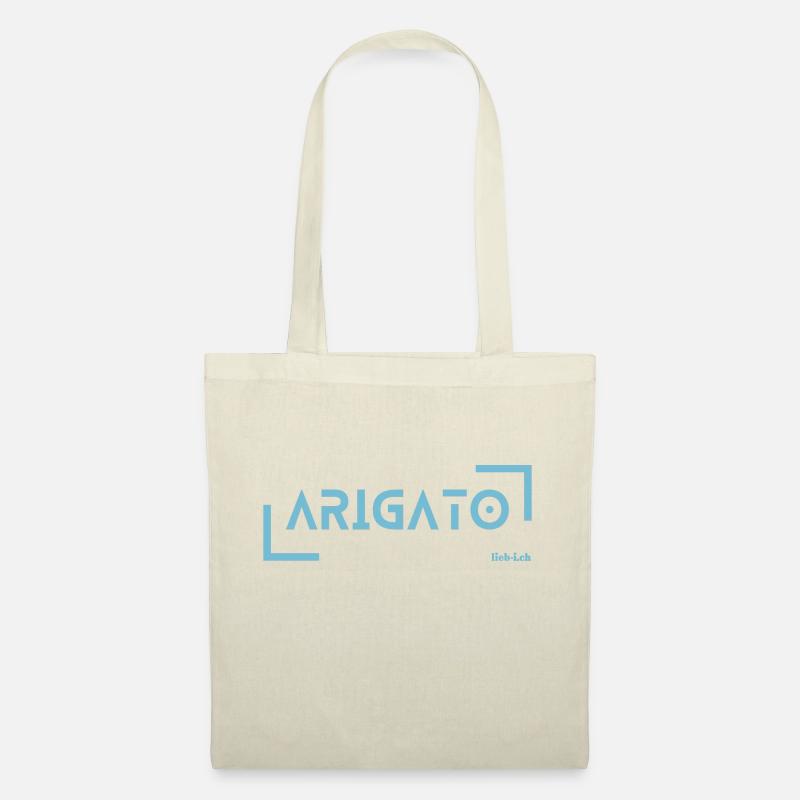 Arigato - Stoffbeutel - Natur