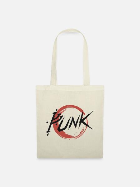 G-PUNK – Widerstand (Weiß) - Stoffbeutel - Natur