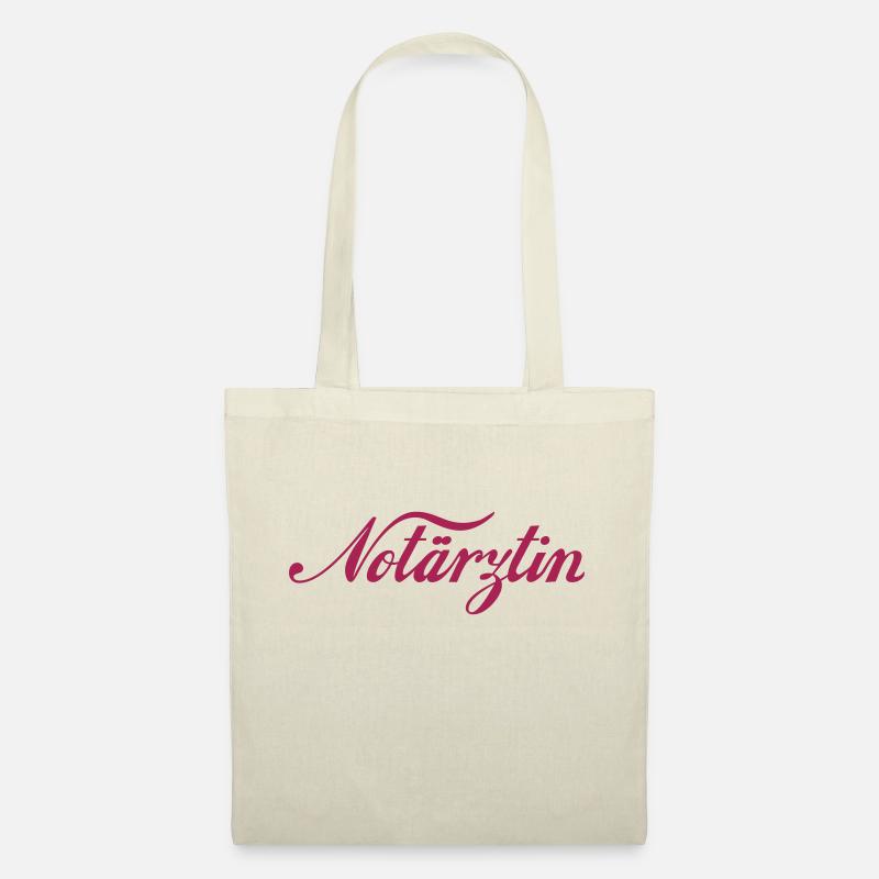 Notärztin - Stoffbeutel - Natur