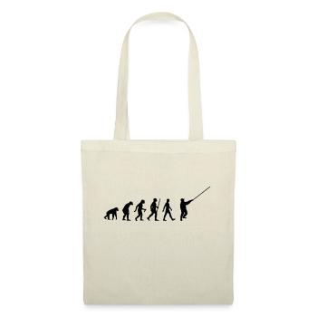 Pêcheur canne à pêche pêcheur Evolution Fishing - Sac en tissu - nature - Devant