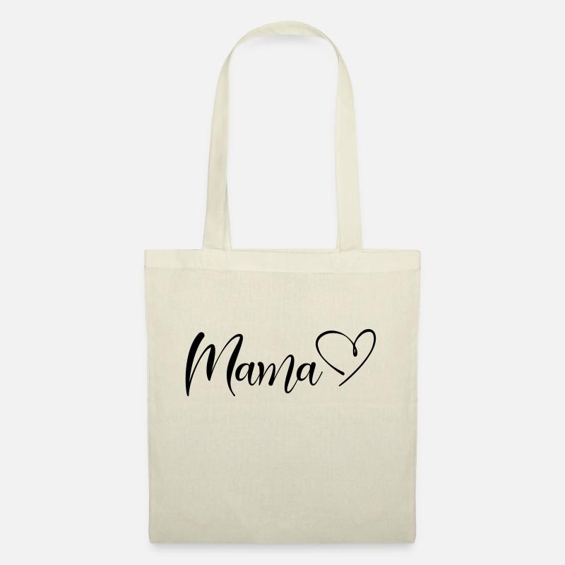 Maman - Sac en tissu - nature
