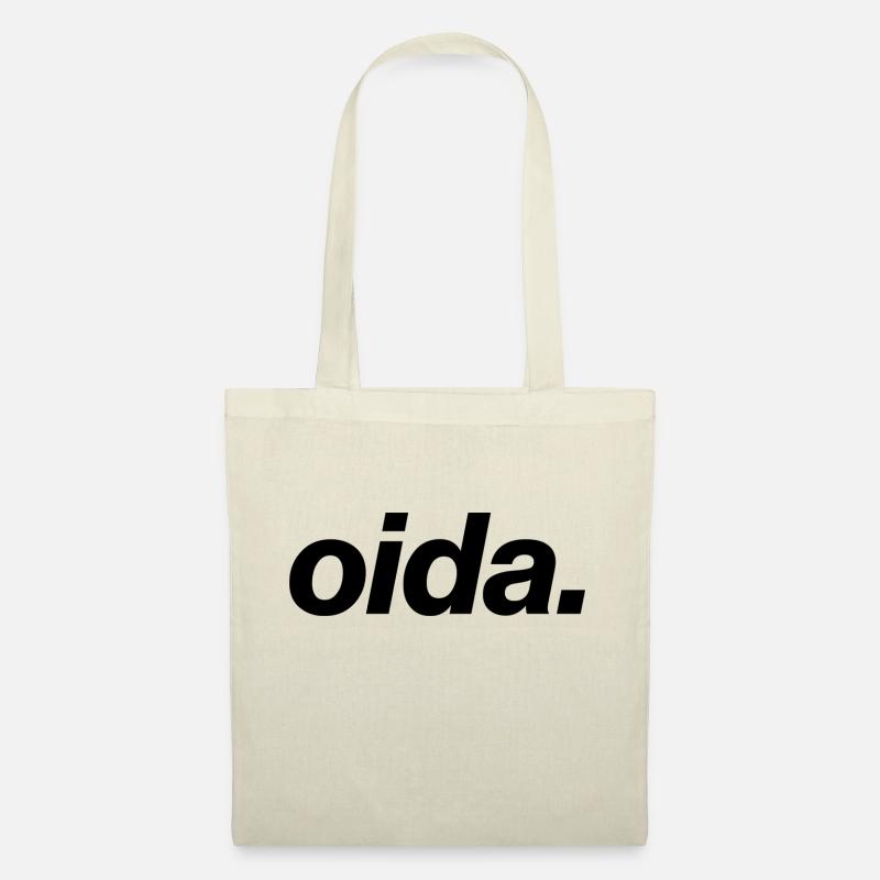 oida black - Stoffbeutel - Natur