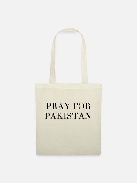 Pray For Pakistan - Stoffbeutel - Natur