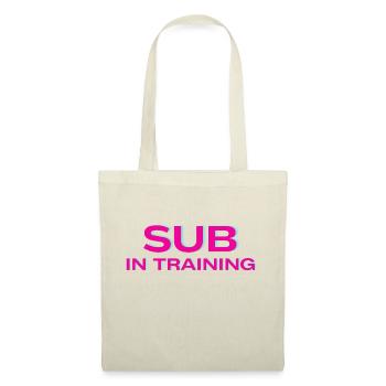 Sub in Training - Stoffbeutel - Natur - Vorne