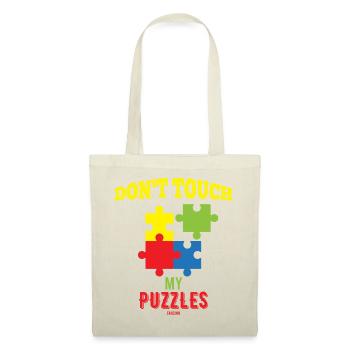Don´t Touch My Puzzles - Tote Bag - nature - Front