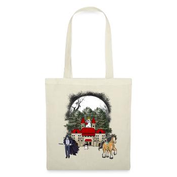 Castle Horse Fantasy Fairy Tale Fairy Tale Character Castle - Tote Bag - nature - Front