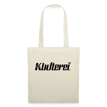Klufterei Logo - Stoffbeutel - Natur - Vorne