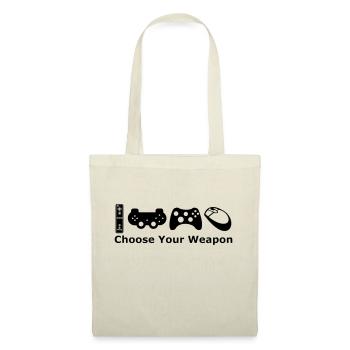 chose your weapon - Tote Bag - nature - Front