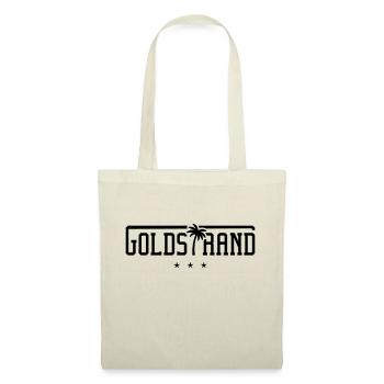 goldstrand palm - Stoffbeutel - Natur - Vorne
