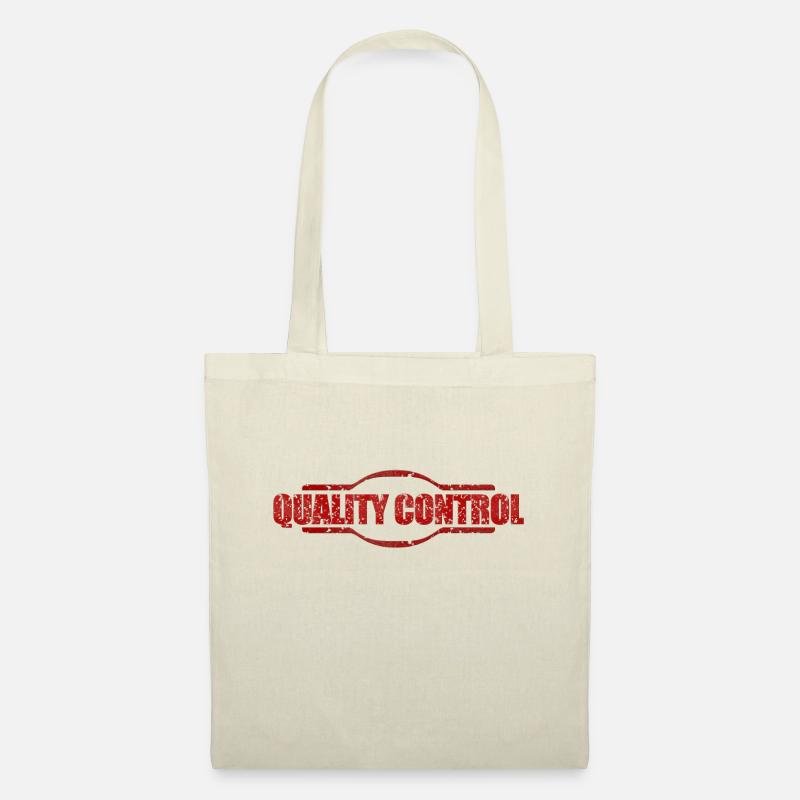 Kontrollierte Qualität - Stoffbeutel - Natur