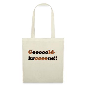 Gooooldkrooone - Stoffbeutel - Natur - Vorne