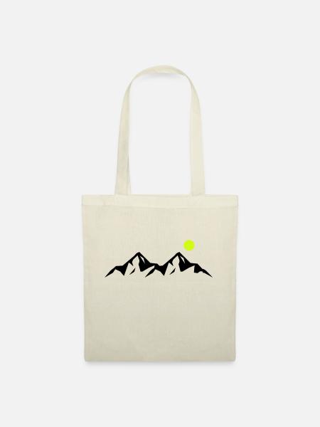 mountains - Stoffbeutel - Natur
