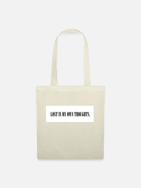 Thoughts Pullover - Stoffbeutel - Natur