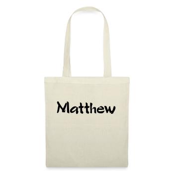 Matthew - Stoffbeutel - Natur - Vorne