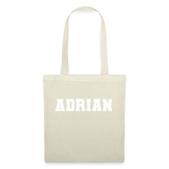 Nom - Adrian - Sac en tissu - nature - Devant