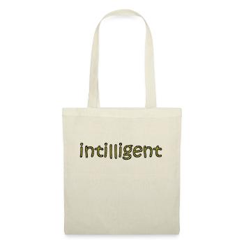 intelligent - Stoffbeutel - Natur - Vorne